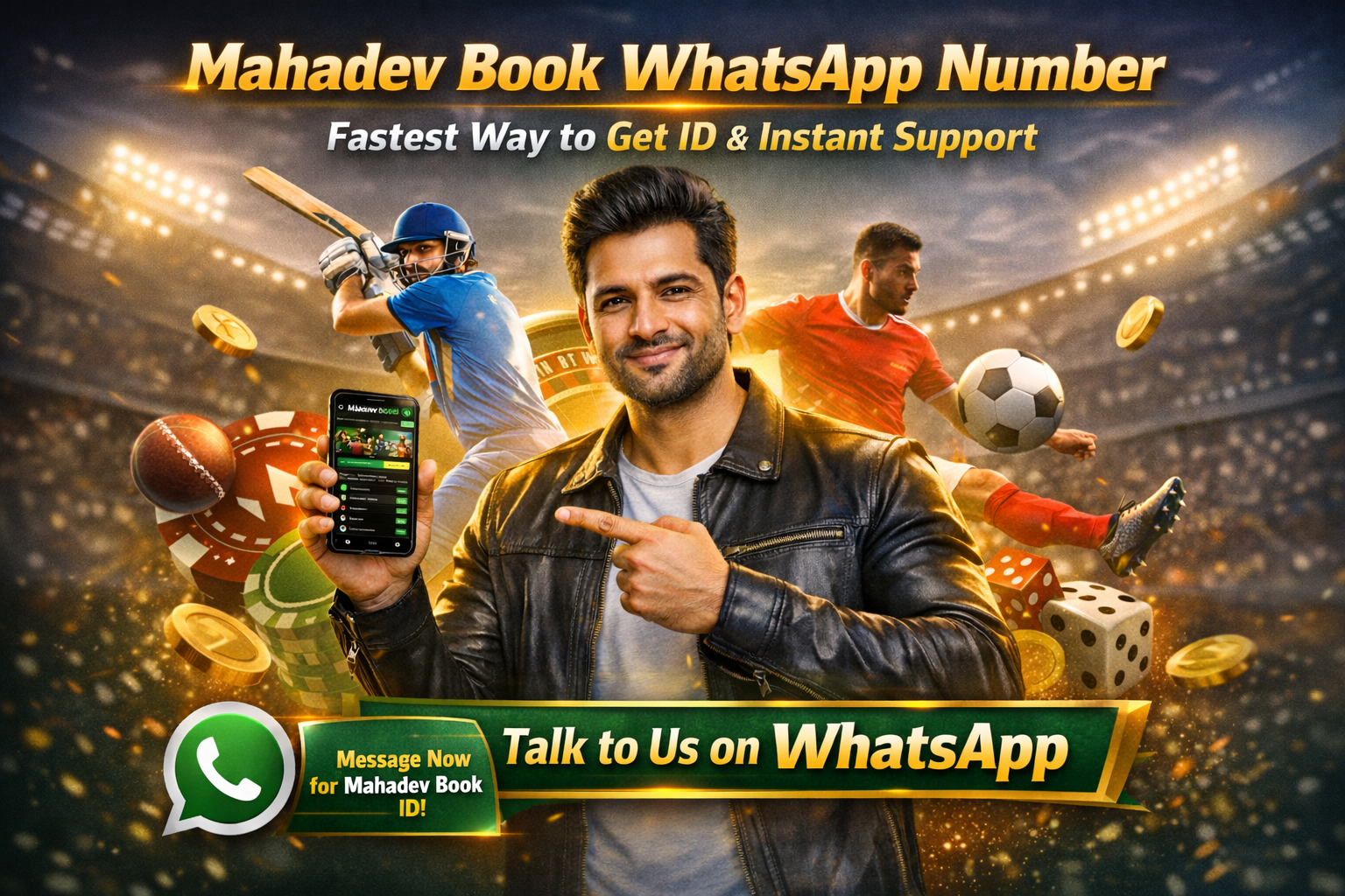 Mahadev Book WhatsApp Number: Get Instant ID & 24/7 Support
